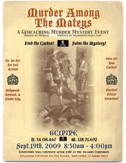 Buzz Article: Murder Among The Mateys - Geocaching Event