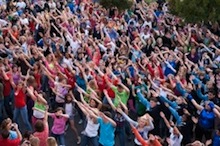 Buzz Article: Texan Geocachers Rally for a Valentine's Day Flash Mob