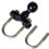 RAM Mount Large Stainless Steel Rail U-Bolt Base with 1 inch Ball (RAM-B-231LU)