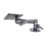 RAM Mount Horizontal Post Swing Arm VESA Plate Mount