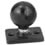 RAM Mount Rectangular 1 x 2 inch Plate with 1.5 inch Ball