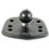 RAM Mount Humminbird Piranha Plate with 1 inch Ball
