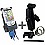 RAM Mount Powered iPaq 4100 PDA Strap Mount RAM-B-108-CO4PU