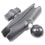 RAM Mount Dual Socket Arm with Side 1 inch dia Ball