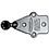 RAM Mount Extension Cradle Plate Flat with 1 inch Ball