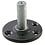 RAM Mount Round 3.68 inch Plate with 0.85 inch Post