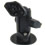 RAM Mount Plastic Twist Cradle Plate Short Adhesive Disk Mount
