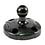 RAM Mount Plastic Round Base with Snap Link Ball