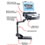 RAM Mount Chevrolet Colorado Dual Arm Laptop Vehicle Mount