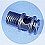 RAM Mount Plastic Marine Antenna Thread with Octagon Button #1