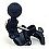 RAM Mount Strap Clamp Base for 0.88 inch to 1 inch dia with 1.5 inch Ball