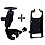 RAM Mount Garmin eMap Yoke Mount RAM-B-121-GA4U