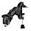 RAM Mount Universal Clamp Mount with Belt Button Clip