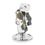 RAM Mount Chrome Surface Short Mount with Diamond Plate