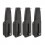 RAM Mount 4 Pack Flat Side Leg Keepers for RAM Laptop Tray
