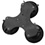 RAM Mount Triple Suction Mount Base Metal Plate RAM-333-224-1U