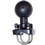 RAM Mount Double Stainless Steel Rail U-Bolt Base with 2.25 inch Ball