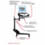 RAM Mount Chevrolet GMC Dual Arm Laptop Vehicle Deluxe Seat Mount