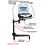 RAM Mount Honda Ridgeline Dual Arm Laptop Vehicle Mount