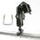 RAM Mount U-Bolt Rail Mount with Belt Button Clip