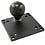 RAM Mount VESA 75 100mm Monitor Plate with 2.25 inch Ball
