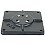 RAM Mount Square 6 inch Universal Plate with 1.5 inch Ball