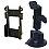 RAM Mount Radio Belt Clip Bar Locking Suction Cup Mount #1