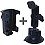 RAM Mount iPaq PDA Suction Mount RAM-B-166-CO1U