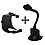 RAM Mount Garmin StreetPilot Gooseneck Suction Mount RAP-105-6224-GA9U