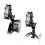RAM Mount Universal Finger Grip Cradle on Motorcycle Brake Mount