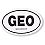 Geocaching GEO Sticker