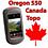Garmin Oregon 550 with Camera and Canada Topo