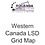 Rocanda Western Canada Grid Map