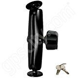 RAM Mount Dual Round Plate Long Lock Mount with 1.5 inch Ball RAM Mount Dual Round Plate Long Lock Mount with 1.5 inch Ball