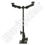 RAM Mount 5 inch Plate with Pivot Pipe 18 inch and Dual Arms RAM Mount 5 inch Plate with Pivot Pipe 18 inch and Dual Arms