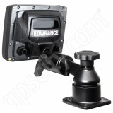 RAM Mount Horizontal Straight Swing Arm Lowrance Elite-5 and Mark-5 Marine Mount RAM Mount Horizontal Straight Swing Arm Lowrance Elite-5 and Mark-5 Marine Mount