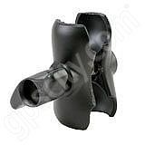 RAM Mount Short Dual 1.5 inch Socket Metal Knob Arm