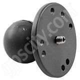 RAM Mount Camera Thread on Round Plate with 1.5 inch Ball
