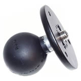 RAM Mount Round Plate with Camera Thread and 1.5 inch Ball