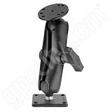 RAM Mount Round Plate on Marine Plate Mount 1.5 inch Ball