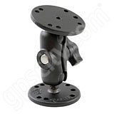 RAM Mount Double 2.5 inch Plate Short Arm Assembly