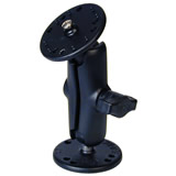 NPI RAM Round Base Mounts with Lowrance Marine Plate