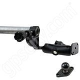 RAM Mount Yoke Clamp with Dual Diamond Plate Mount RAM Mount Yoke Clamp with Dual Diamond Plate Mount