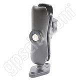 RAM Mount Diamond Plate End with Open 1in Socket End