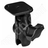 RAM Mount Open Socket Arm System with Diamond Base and Short Arm