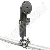 RAM Mount Strap Rail Base with Long Arm Round Assembly RAM Mount Strap Rail Base with Long Arm Round Assembly