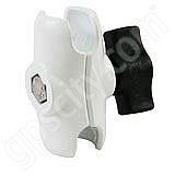 RAM Mount White Short Length Dual 1.0 inch Socket Arm