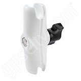 RAM Mount White Standard Length Dual 1.0 inch Socket Arm