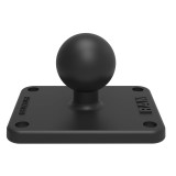 RAM Mount Rectangular 2 x 5 inch Plate on 1 inch Ball