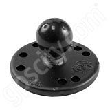 RAM Mount 275 BULK PACK Round 2.5 inch dia Plate with 1 inch Ball